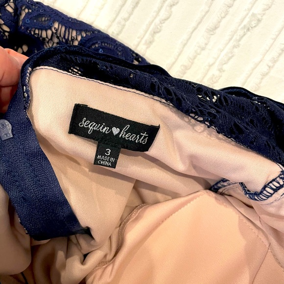 Sequin Hearts Dress - Picture 2 of 3